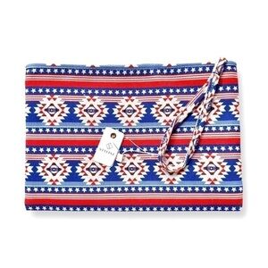 NWT Styline Aztec Print Americana Wristlet Bag Purse Zipper